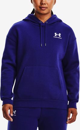 Bluza damska Under Armour  Essential Fleece Hoodie-BLU M