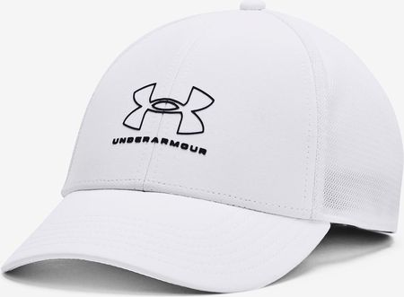 Damska czapka z daszkiem Under Armour  Iso-chill Driver Mesh Adj-WHT