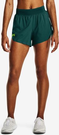 Spodenki damskie Under Armour  LIGHTER THAN AIR Short-GRN XS