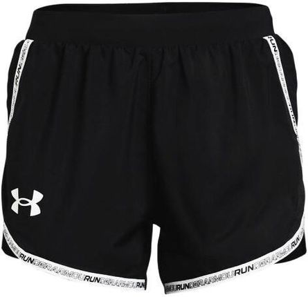 Spodenki damskie Under Armour  Fly By 2.0 Brand Short-BLK M