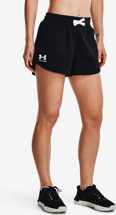 Spodenki damskie Under Armour  Rival Fleece Short -BLK L