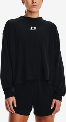 Bluza damska Under Armour  Rival Terry Oversized Crw-BLK L