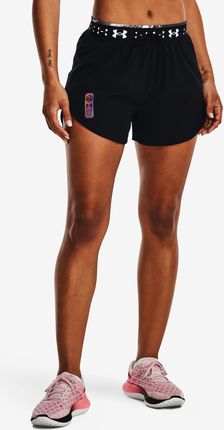 Spodenki damskie Under Armour  RUN ANYWHERE HI Short-BLK S