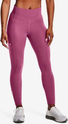 Legginsy damskie Under Armour  Fly Fast 3.0 Ankle Tight-PNK M