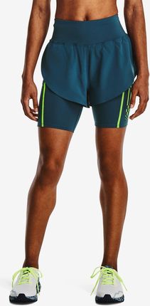 Spodenki damskie Under Armour  Run Anywhere SHORT-BLU S