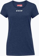 Zdjęcie Ccm Koszulka Damska Crew Neck Sr Navy - Łomianki