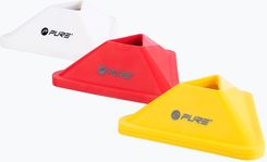 Zdjęcie Pure2Improve Pachołki Treningowe Triangle Cones Set 20Szt. White/Red/Yellow - Lubaczów