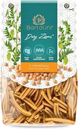 Bartolini Makarony Makarony Makaron Proteinowy Z Ciecierzycy Warkocz 250g