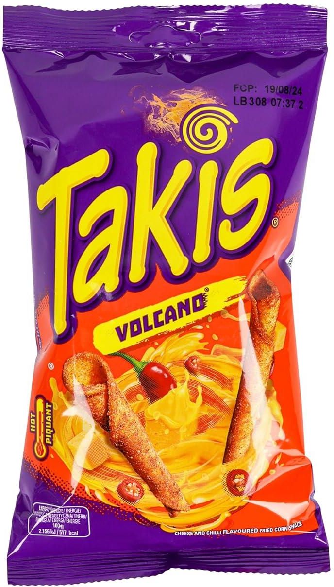 Bimbo Takis Volcano Ser I Papryczka Chili 100g - Ceny i opinie
