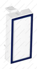 Emiter Zaslepka Jednomodulowa 225x45Mm Dc Fa 644 3Mp (DC/FA-644-3MP)