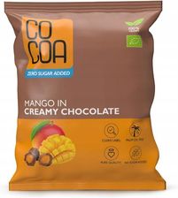 Zdjęcie Cocoa Mango W Czekoladzie Creamy Bez Dodatku Cukru Bio 70g - Zawidów