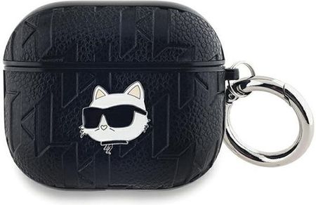 Karl Lagerfeld Monogram Choupette Head - Etui AirPods 3 (czarny)