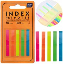 Zdjęcie Interdruk Zakładki Indeksujące Paski Pet Neon (346223) - Kozienice