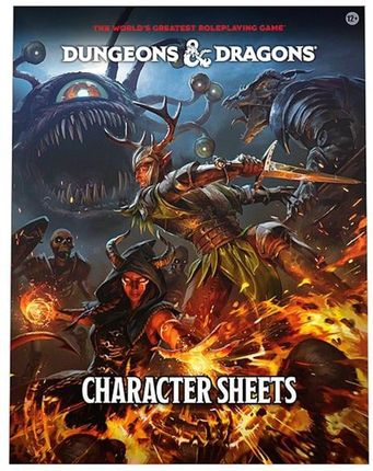 Wizards of the Coast Dungeons & Dragons 2024 Character Sheets