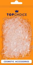 Zdjęcie TOP CHOICE Gumki do włosów - transparentne (26928) 1 op. - 500 szt. - Gozdnica