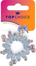 Zdjęcie TOP CHOICE Gumka do włosów - niebieska (20131) - Pieńsk