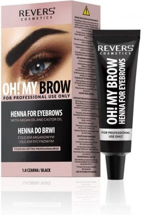 Revers Oh! My Brow Henna Kremowa Do Brwi Czarna