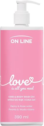 Forte Sweeden On Line Emocje Mydło Do Rąk I Ciała 2W1 Love 390ml