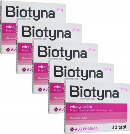 Alg Pharma Biotyna 10 mg 5x30tabl