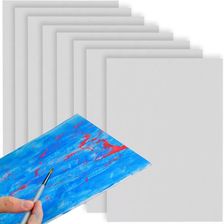 Płótno Podobrazie Malarskie 40x30 cm do Malowania Bawełniane Zestaw 8szt MAALEO