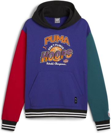 Bluza z kapturem męska Puma BANDWAGON niebieska 62721601