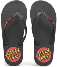 japonki SANTA CRUZ - Classic Dot Thong Black (BLACK) rozmiar: 41