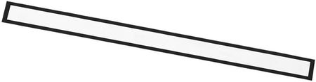 Shilo Wpuszczana Lampa Sufitowa Hiate Led 12W 4000K Listwa Czarna (1826)