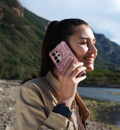 Dexnor Pancerne Etui Chroniące Ekran Case Obudowa 360 Do Galaxy S24 Ultra - zdjęcie 5
