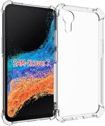 Gsm Hurt Etui Do Samsung Galaxy Xcover 7 5G Case Obudowa Jelly Anti Shock Bezbarwne