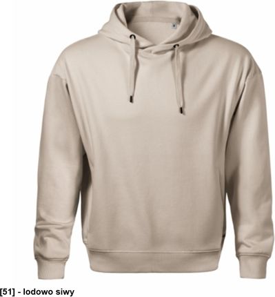 Malfini Moon Adler Bluza Męska, Lodowo Siwy L - zdjęcie 2