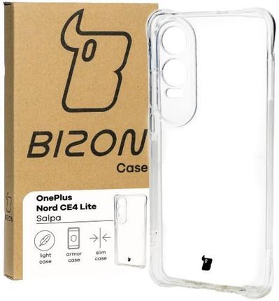 Bizon Elastyczne Etui Case Salpa Do Oneplus Nord Ce4 Lite 5G, Przezroczyste