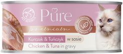 Petrepublic Pure Puszka Mokra Tuńczyk I Kurczak 12X80G