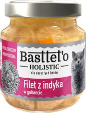 Basttet'O Holistic Filet Z Indyka W Galerecie Dla Kotów 130G