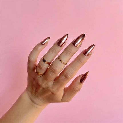 HI HYBRID MIRROR DUST ROSE GOLD Pyłek #503 - zdjęcie 2