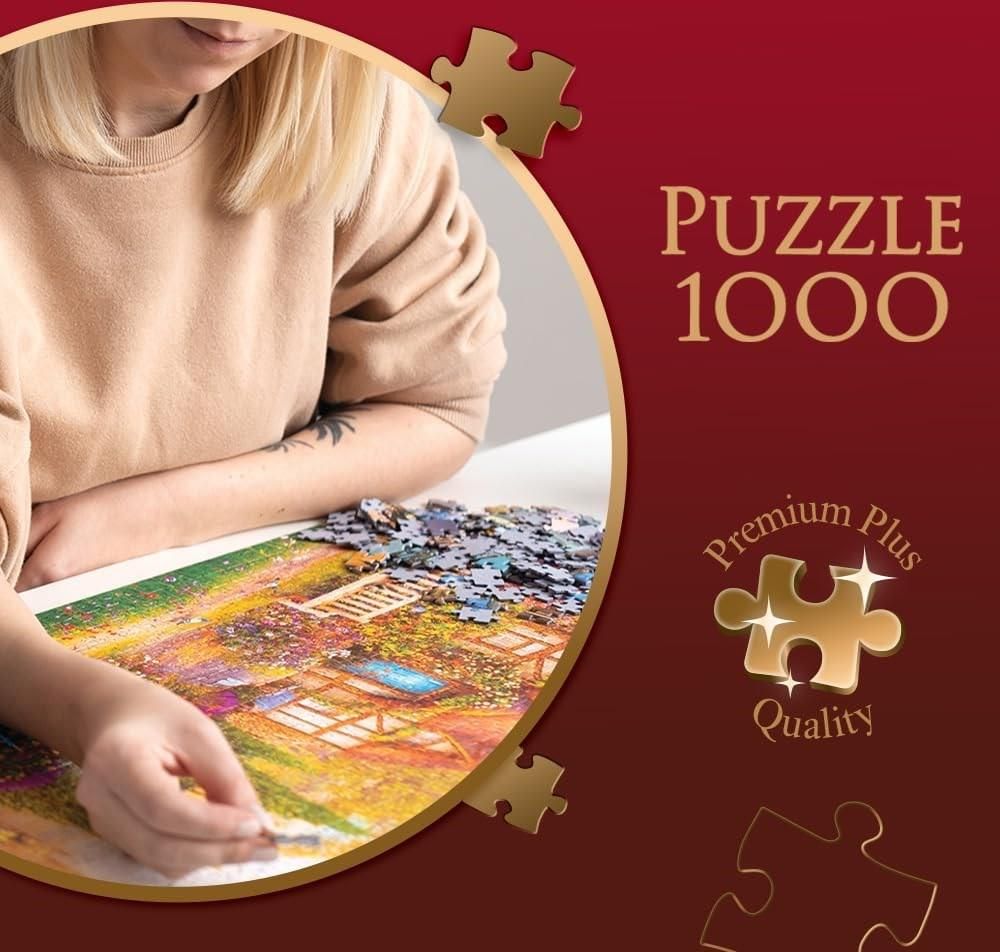 Trefl Puzzle Premium Plus Quality 1000el. Tea Time: Wiejska sielanka ...