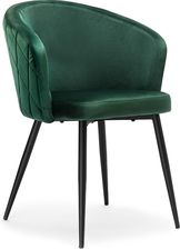 Zdjęcie Krzesło Hampton Velvet Ciemnozielone - Morąg