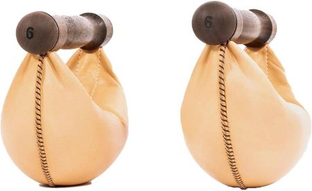 Hantle NOHRD SwingBell Walnut Orzech Natural para 2 x 6 kg