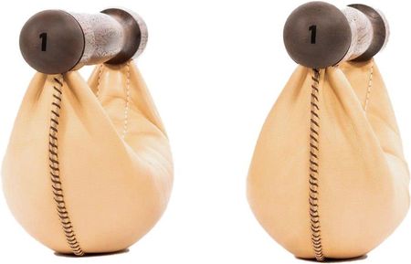 Hantle NOHRD SwingBell Walnut Orzech Natural para 2 x 1 kg