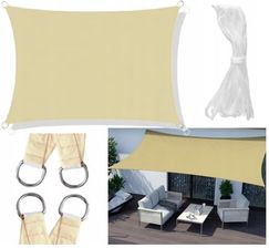 Zdjęcie Żagiel Przeciwsłoneczny Wodoodporny Codura 3X2M Beżowy - Dynów