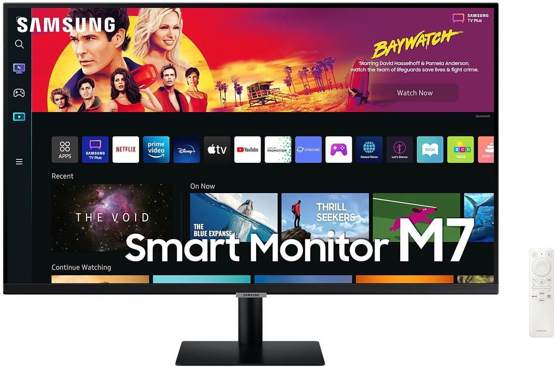 фото Монітор Samsung Smart Monitor M7 S32DM700UU Black (LS32DM700UUXEN)