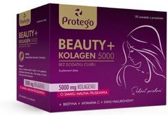 Zdjęcie Salvum Protego Beauty+ Kolagen 5000 Smak Malina-Truskawka 30Sasz - Szczytno