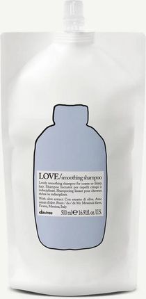 Davines Love Smooth Refill | Wygładzający szampon do włosów puszących się - uzupełnienie 500ml