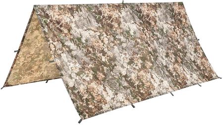 Mil Tec Płachta Biwakowa Tarp Tarpaulin Pe Ripstop 3X3M Wasp