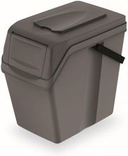 Zdjęcie Kosz na śmieci SortiBox ISWB25 szary Prosperplast - Reszel