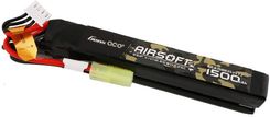 Gens Ace Akumulator 25C 1500Mah 3S1P 11.1V Nunchuck 2X Airsoft Gun Lipo Z Konektorem Mini Tamiya Plug