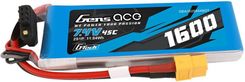 Gens Ace Akumulator Gensace G Tech Lipo 1600Mah 7.4V 45C 2S1P Z Konektorem Xt60 Plug
