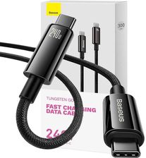 Baseus Usb-C Do Tungsten Gold 240W 3M Czarny