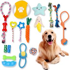 Zdjęcie Zestaw Szarpaków Zabawek Dla Psa Frankie 16 Elementów - Jedlicze