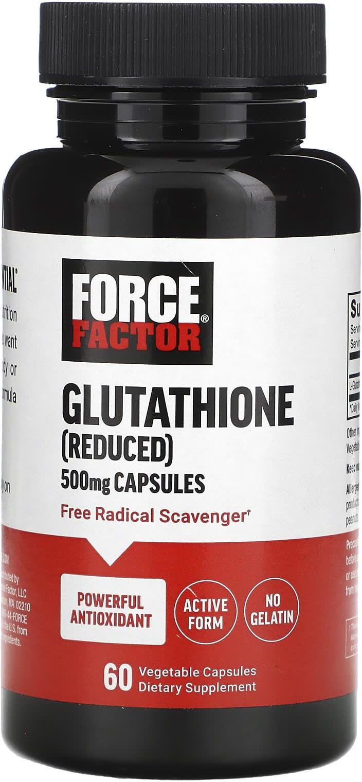 glutathione force Force Factor Glutathione Reduced 500 Mg 60 Kaps