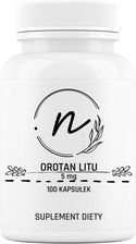 Zdjęcie Naturepro Orotan Litu 5 Mg 100Kaps. - Koluszki